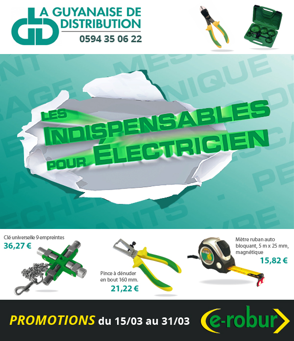 Les indispensables pour électriciens