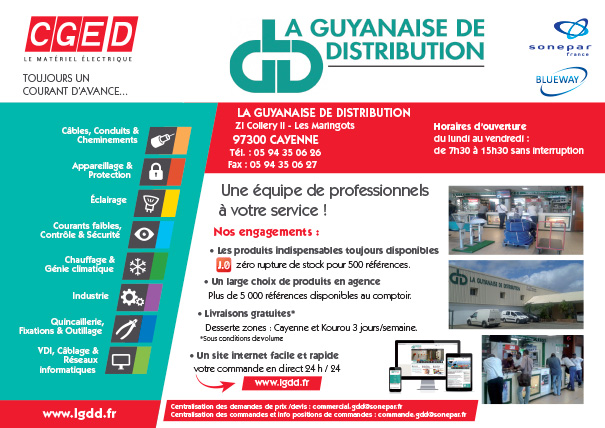 La Guyanaise de Distribution : Nos engagements