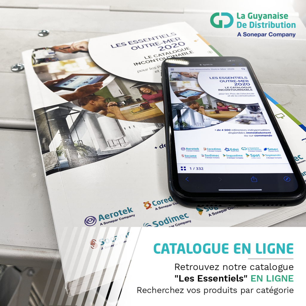 Catalogue "Les Essentiels" en ligne.